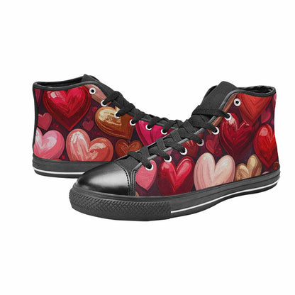 MEN'S No Words Or High Top Canvas Surreal Sneakers