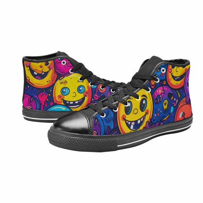 MEN'S Funny Looking Cartoon High Top Canvas Dreamcore Shoes