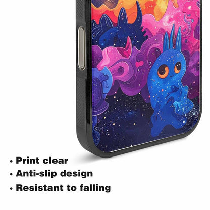 iPhone 15 Pro Max Case — Cosmic Creature And Object Mashup Pattern, Custom Phone Case