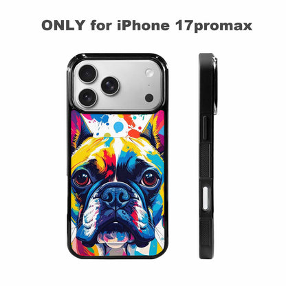 iPhone 17 Pro Max Case — French Bulldog Pop Art Original Art, Unique Phone Case Design