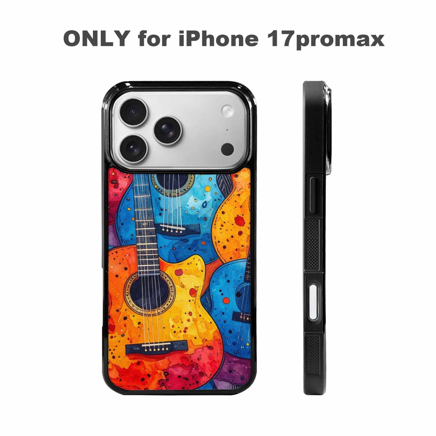 iPhone 17 Pro Max Case — Watercolor Smiley Face Watercolor Abstract, Personalized Phone Case