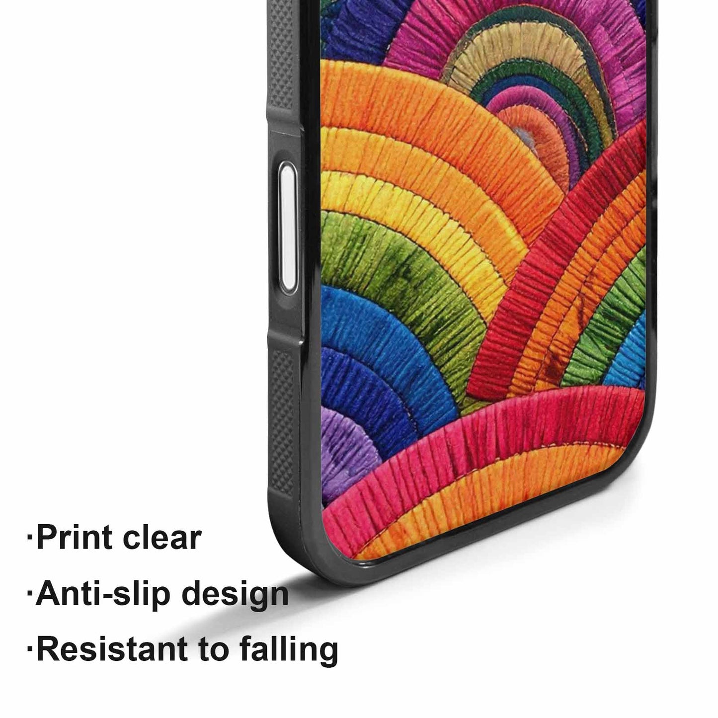 iPhone 17 Case — Vivid Camo Rainbow Camo, Custom Art Phone Cover