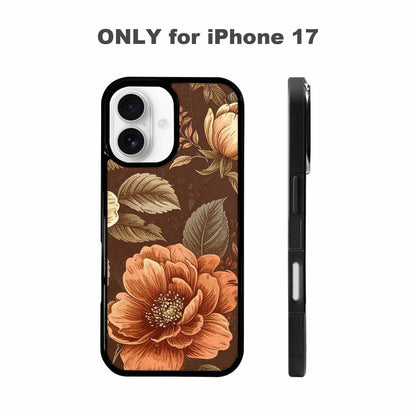 iPhone 17 Case — Vintage Botanical Art Pattern Floral, Personalized Phone Case