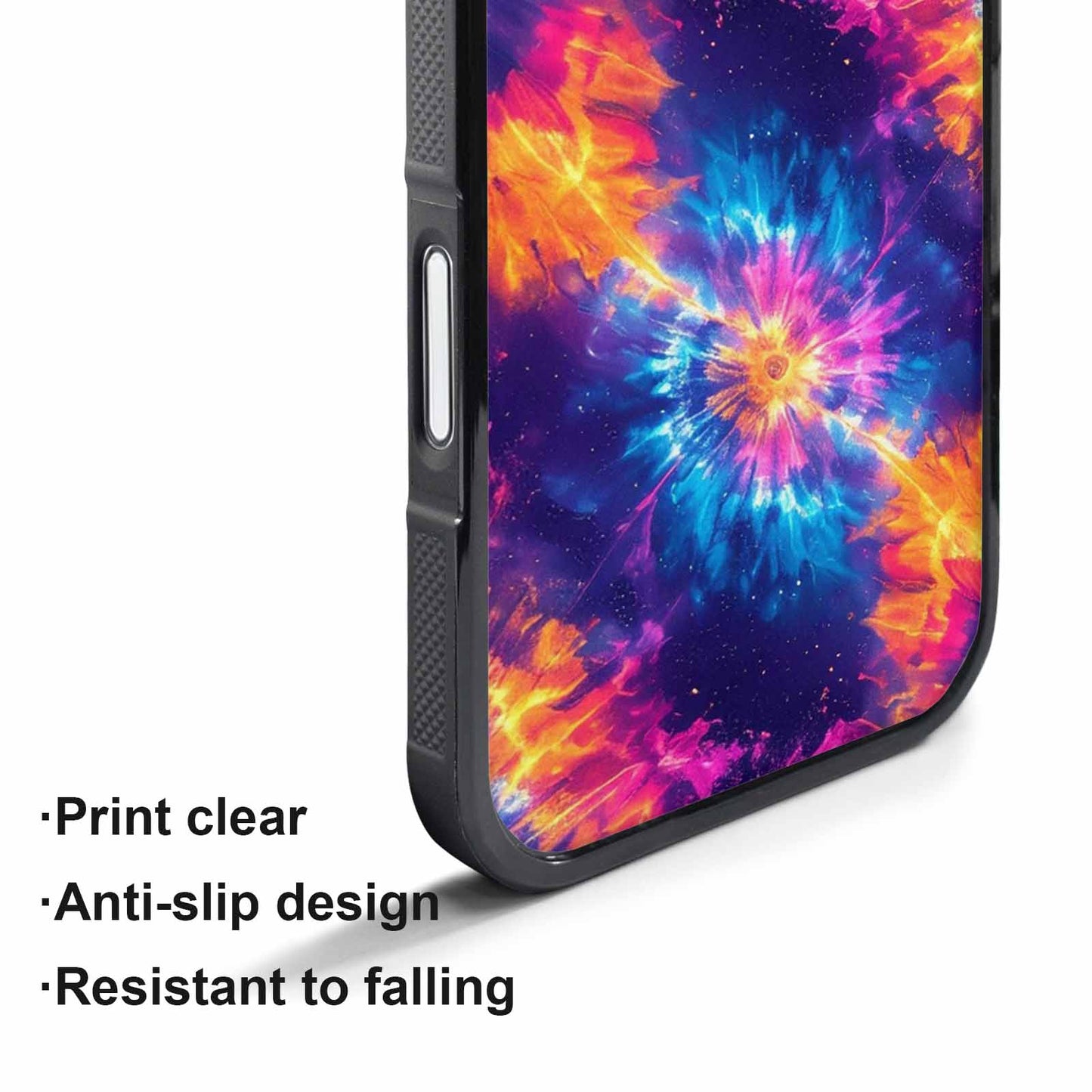 iPhone 17 Pro Case — Tie Dye Galaxy Tie Dye, Personalized Phone Case