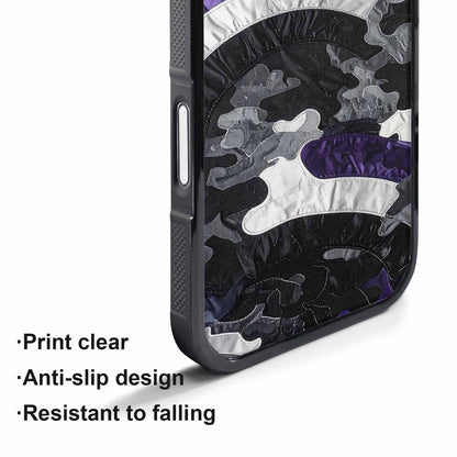 iPhone 17 Air Case — Vivid Camo Asexual Pride Camo, Custom Made Phone Cover