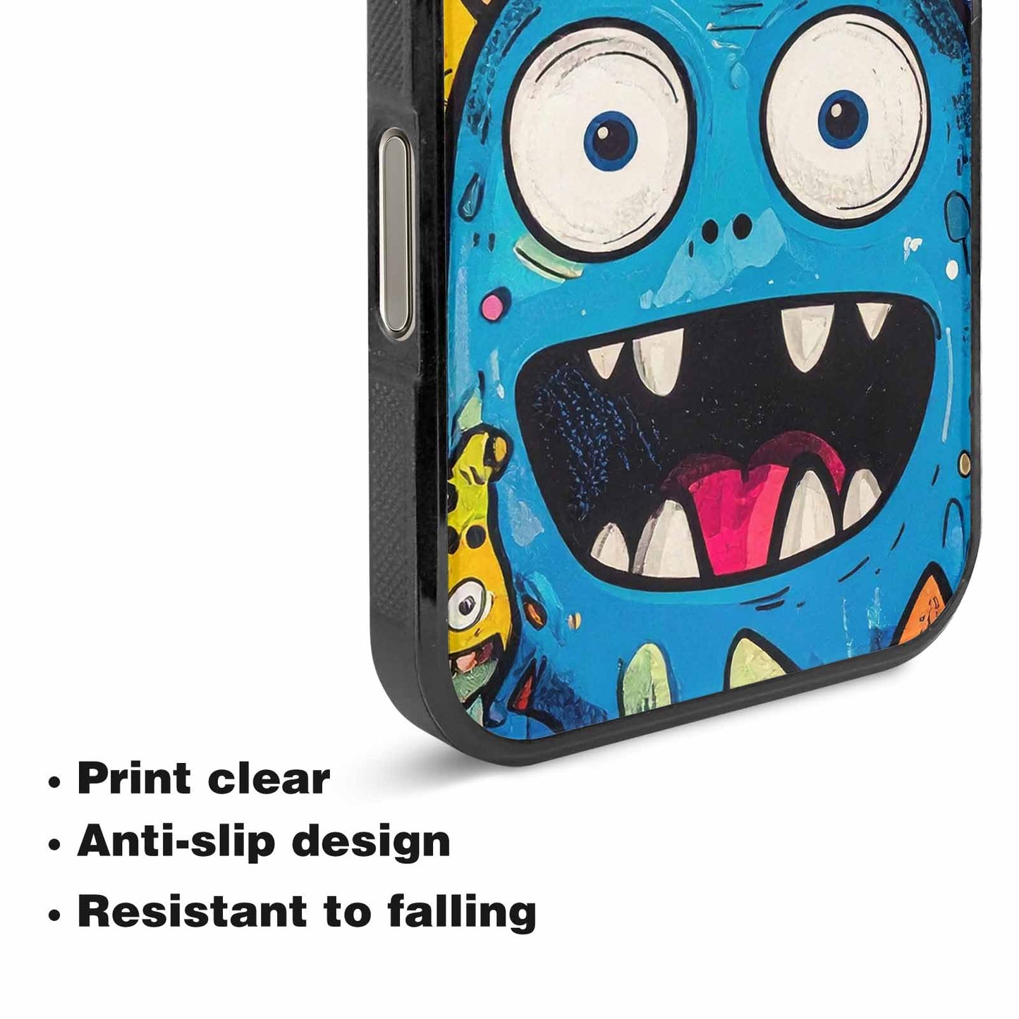 iPhone 16 Pro Max Case — Goofy Cartoon Monster, Original Design Phone Case