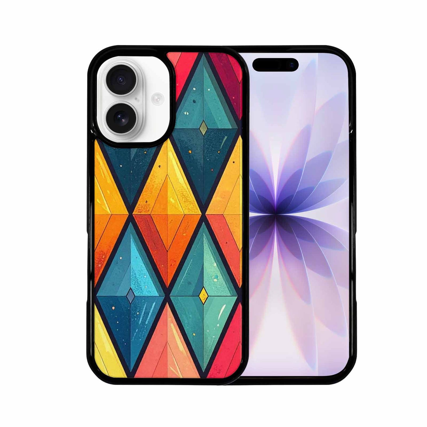 iPhone 17 Case — Vintage Summer Diamond Retro Vintage, Custom Printed Phone Case