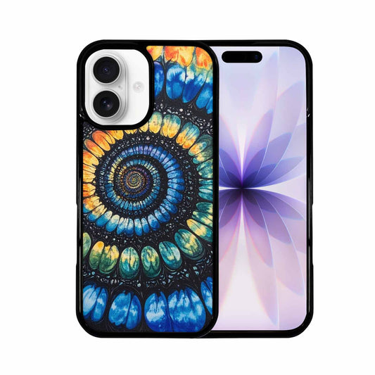 iPhone 17 Case — Tie Dye Swirls (black Tie Dye, Unique Phone Case Design