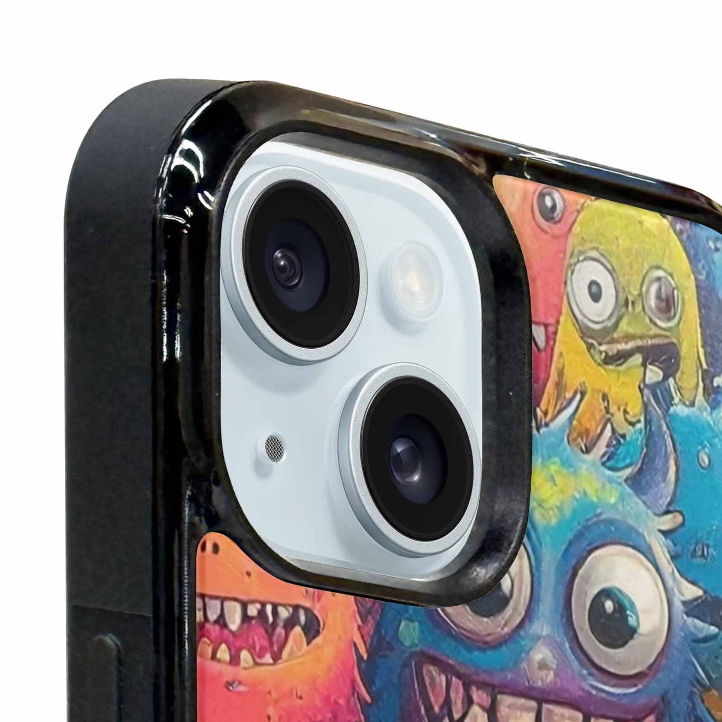 iPhone 15 Plus Case — Monsters General Cartoon Monst, Custom Printed Phone Case