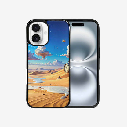 iPhone 16 Case — Surrealist Desert Dreamscape Custom, Custom Print Case Cover