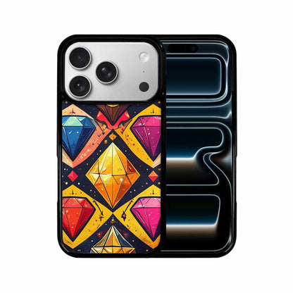 iPhone 17 Pro Case — Vintage Summer Diamond Retro Vintage, Unique Phone Case Design