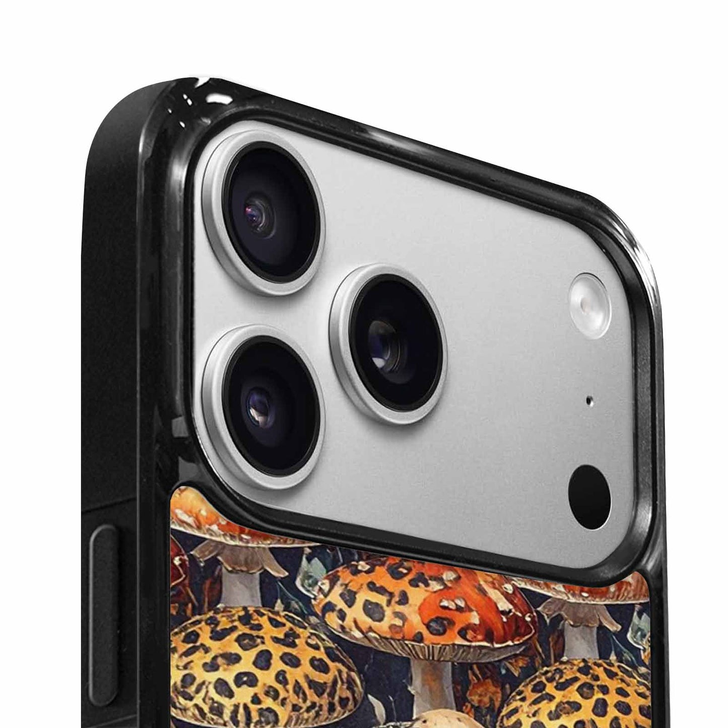 iPhone 17 Pro Case — Mushrooms Pattern Hundreds Of Original Art, Custom Art Phone Cover