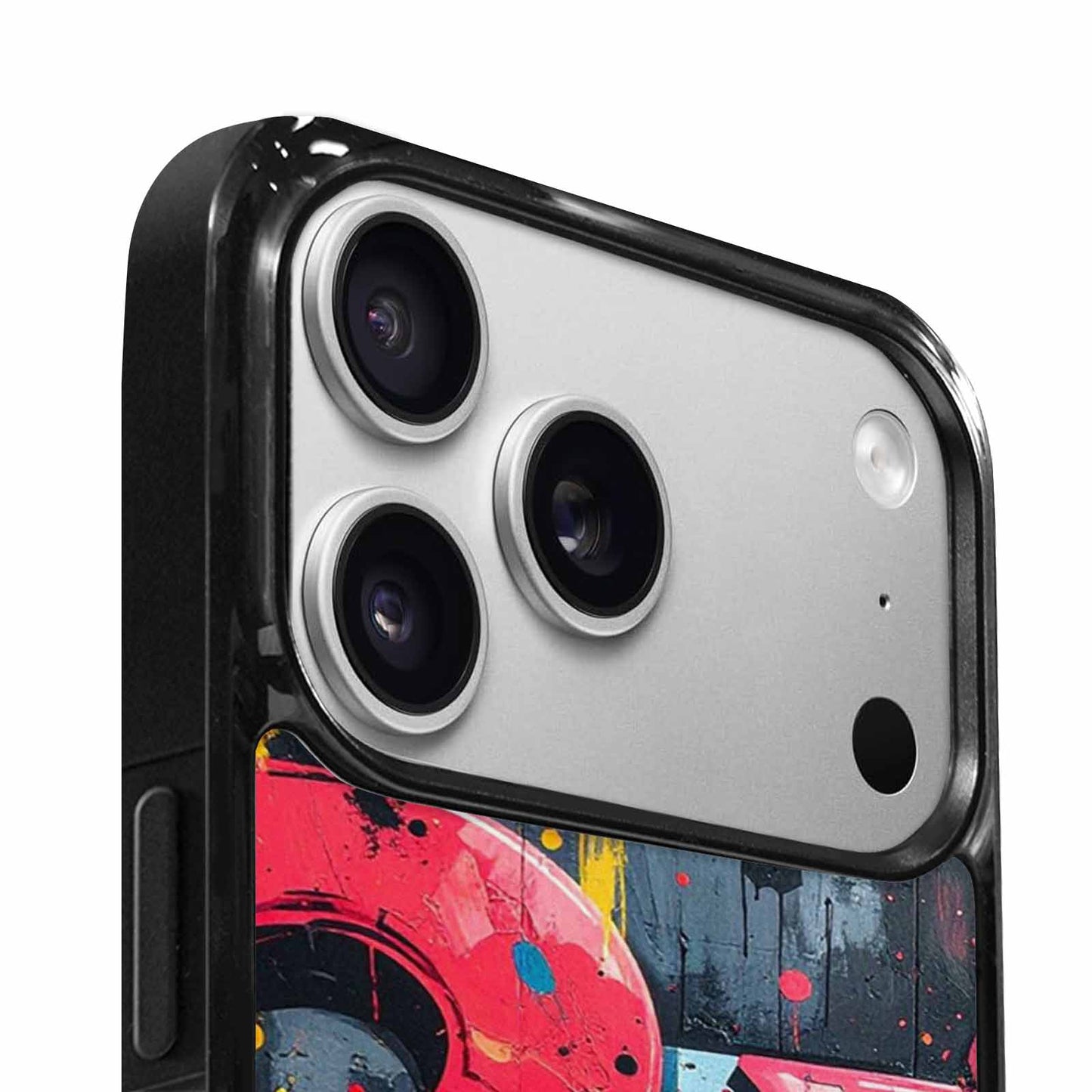 iPhone 17 Pro Case — Seamless Repeating Pattern Of Overlapping Camo, Custom Art Phone Cover