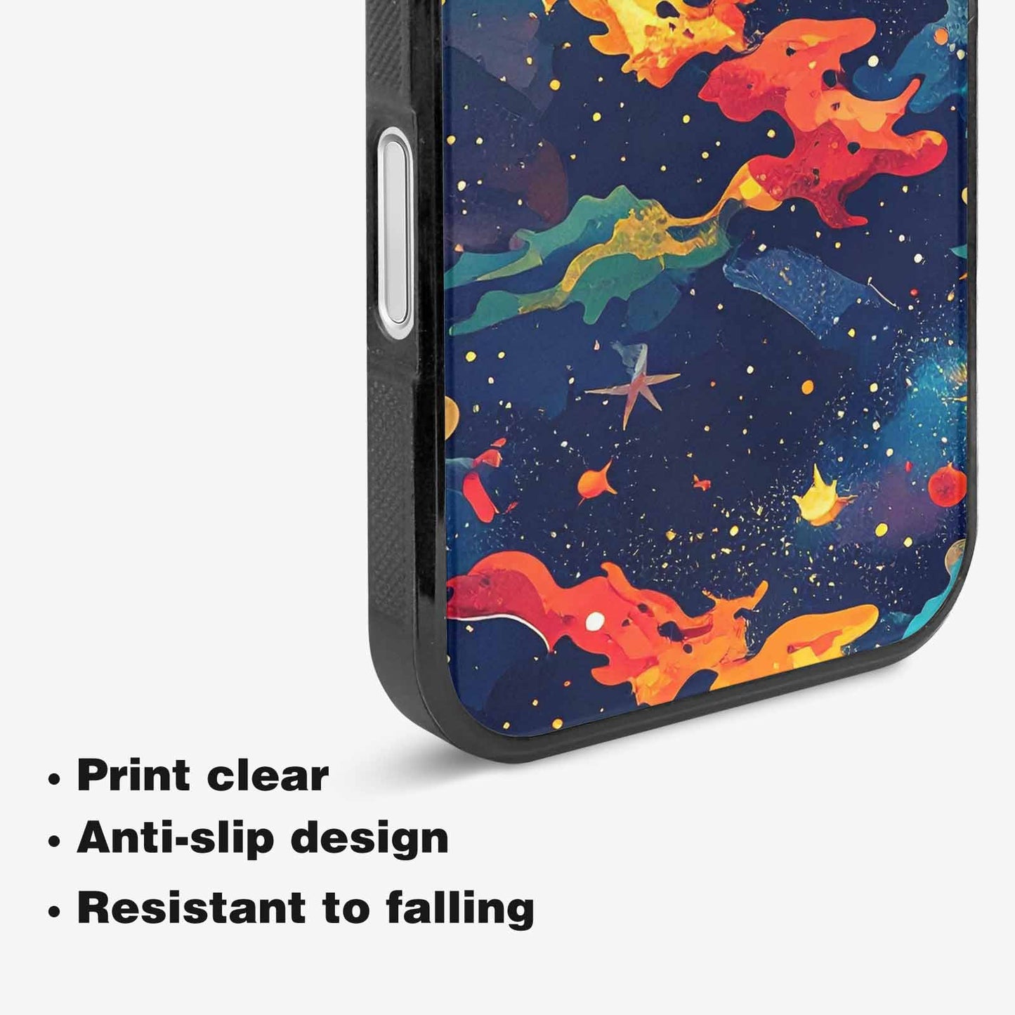 iPhone 16 Case — Cosmic Camo Harmony, Custom Print Case Cover