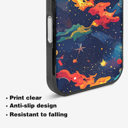 iPhone 16 Case — Cosmic Camo Harmony, Custom Print Case Cover