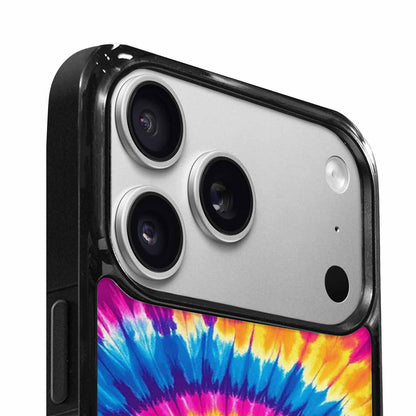 iPhone 17 Pro Case — Tie Dye Spiral Art Seamless Tie, Custom Print Case Cover