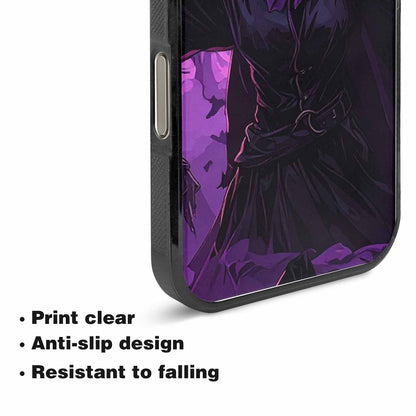 iPhone 15 Pro Max Case — Scary Horror Halloween Art Print Edge, Custom Art Phone Cover