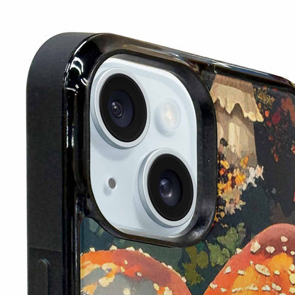 iPhone 15 Plus Case — Mushrooms Camomushrooms Patter, Custom Made Phone Cover