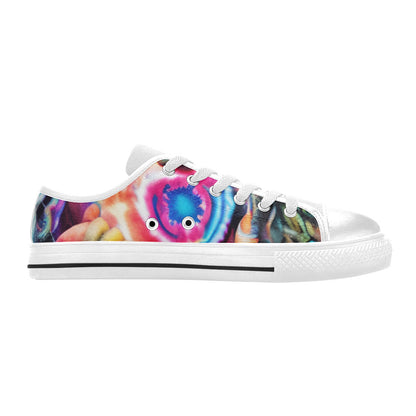 MEN'S Cc Tie Dye Woman Canvas Neon Fantasy Shoes