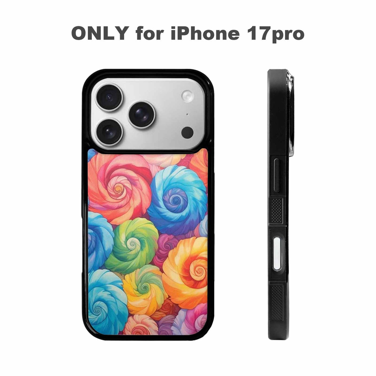 iPhone 17 Pro Case — Tie Dye Swirls Tie Dye Tie, Original Design Phone Case