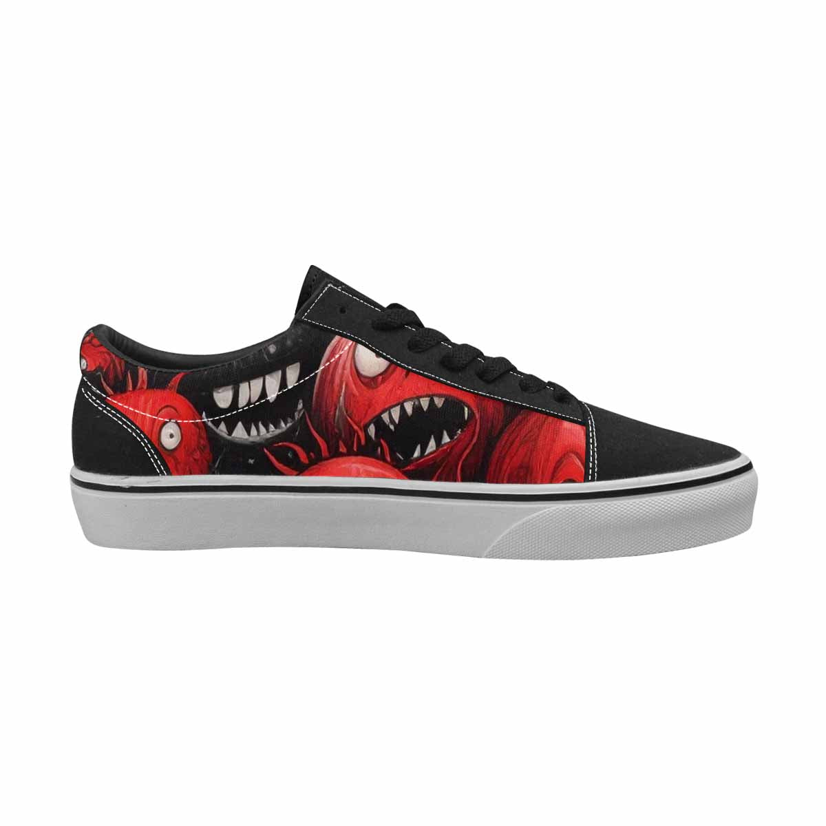 WOMEN'S Monsters (general) Lace-Up Canvas Y2K Custom Shoes