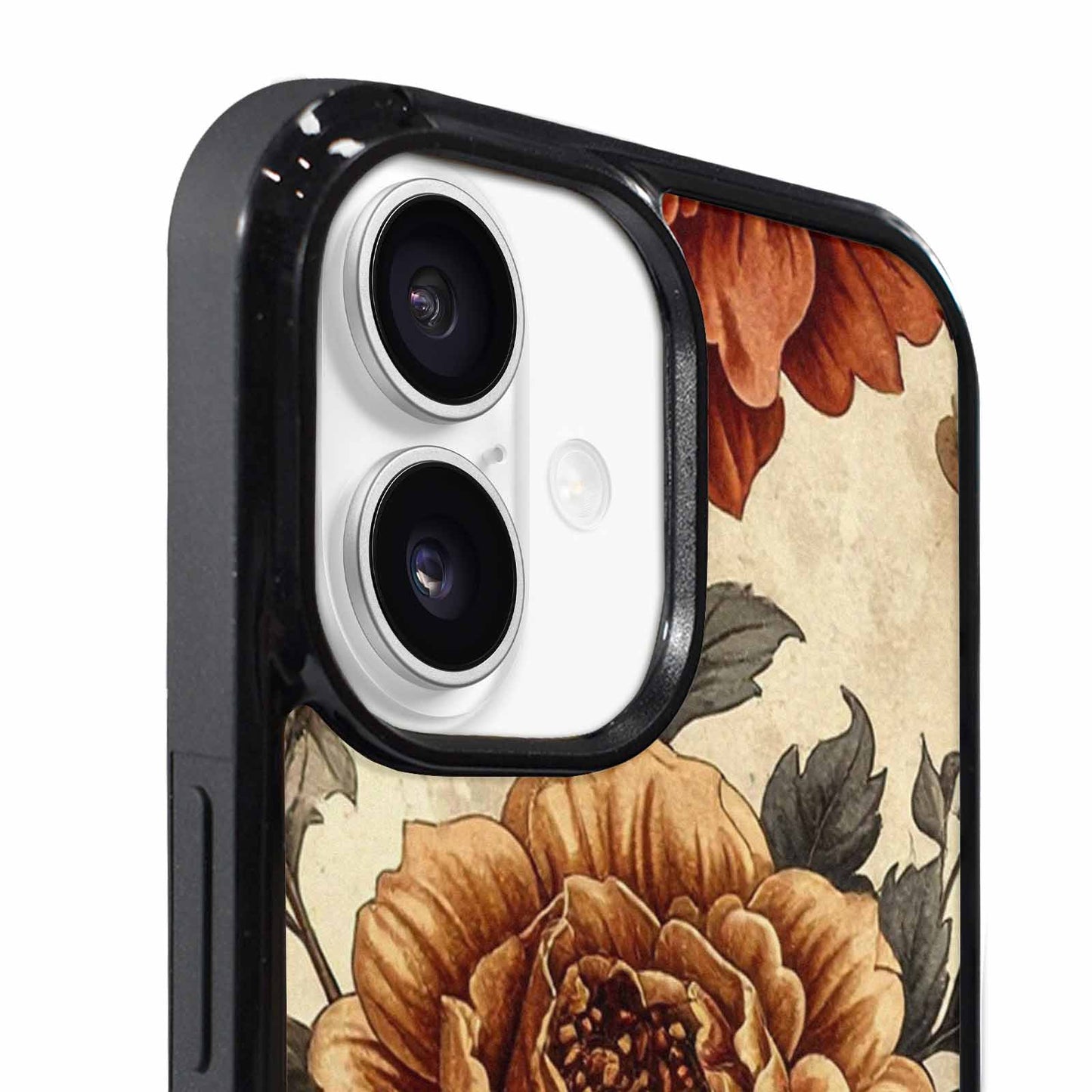 iPhone 17 Case — Vintage Botanical Art Pattern Floral, Custom Print Case Cover