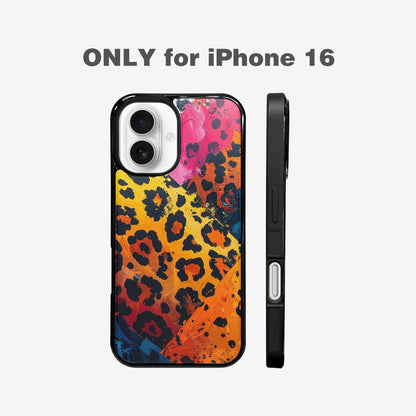 iPhone 16 Case — Full Color Vibrant Animal Print Animal, Custom Made Phone Cover