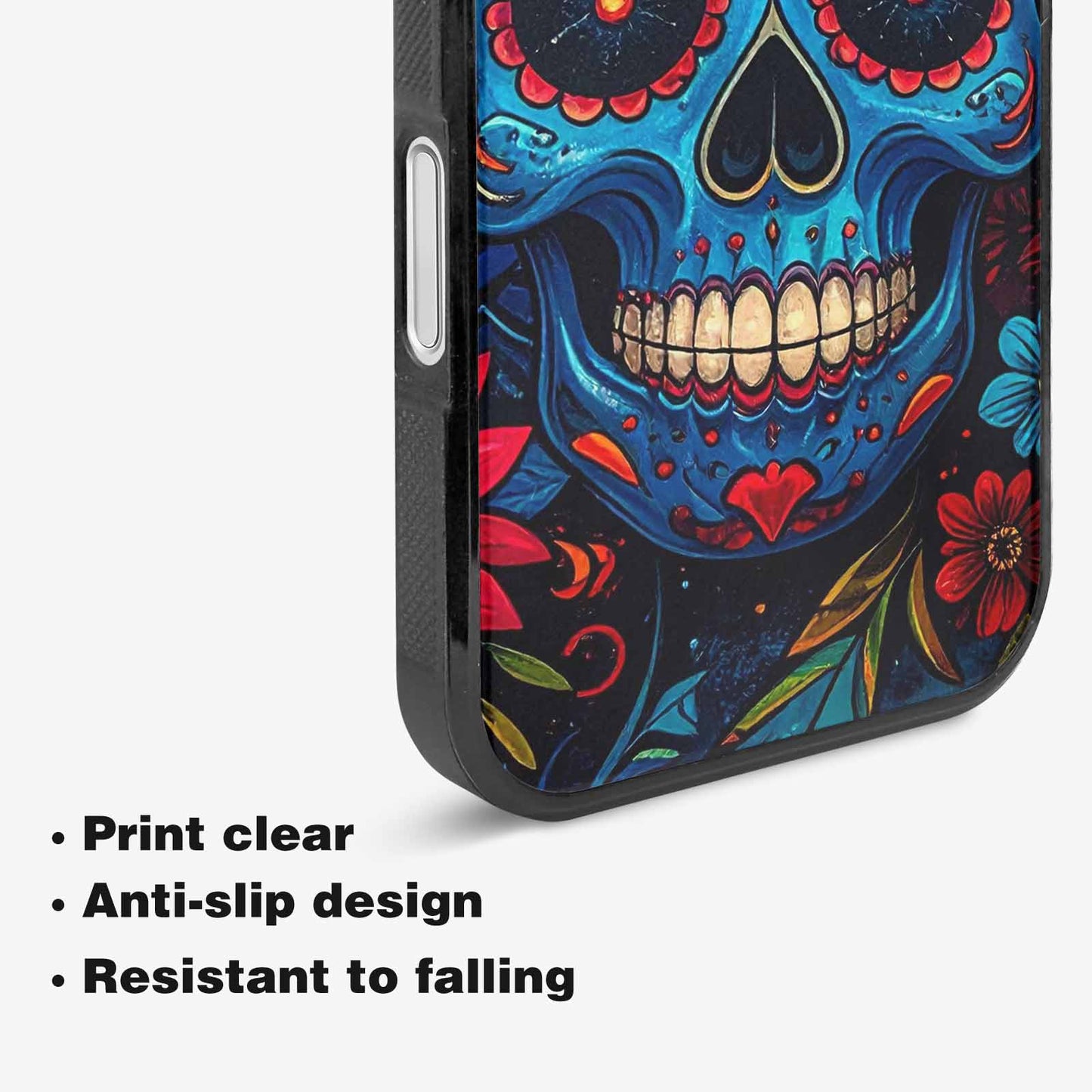 iPhone 16 Plus Case — Graffiti Skull, Custom Designed Case Cover