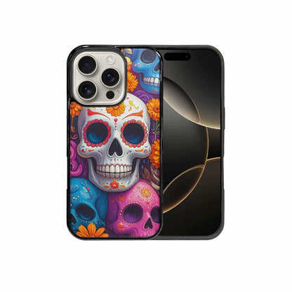 iPhone 16 Pro Case — Sugar Skullsmelting Sugar Skulls Cpn, Customized Protective Case