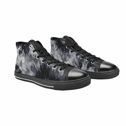 MEN'S Tie Dye - High Top Canvas Aesthetic Shoes