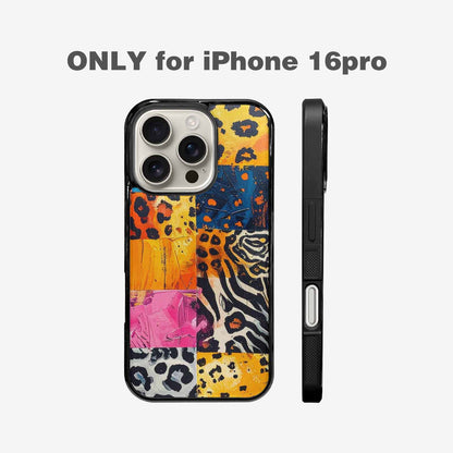 iPhone 16 Pro Case — Full Color Vibrantanimal Print A Frq, Custom Phone Case