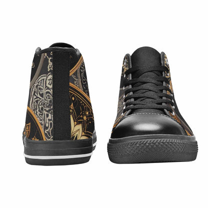 MEN'S Mandala High Top Canvas Y2K Sneakers