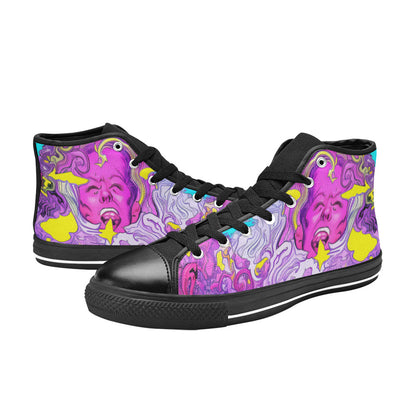 WOMEN'S Trip Art High Top Canvas Y2K Shoes