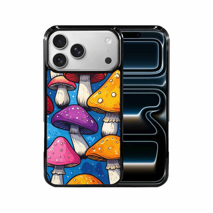 iPhone 17 Pro Max Case — Vivid Winter Mushroom Cartoon Cute, Custom Print Case Cover