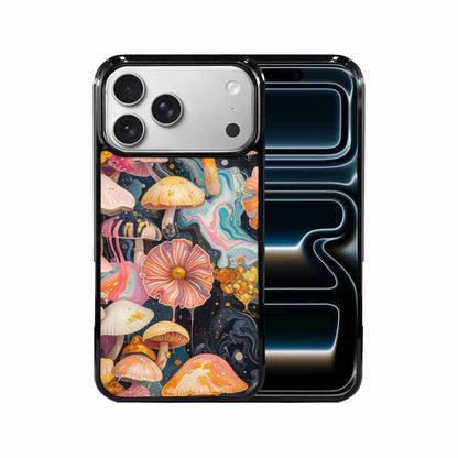 iPhone 17 Pro Max Case — Mushrooms Pattern Hundreds Of Original Art, Custom Made Phone Cover