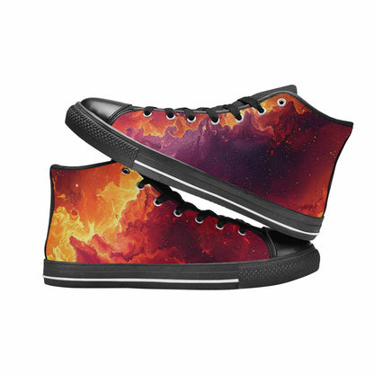 MEN'S Galaxy Art - High Top Canvas Dreamcore Sneakers