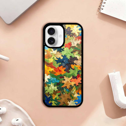 iPhone 17 Case — Camo Patches Full Color Camo, Custom Designed Case Cover