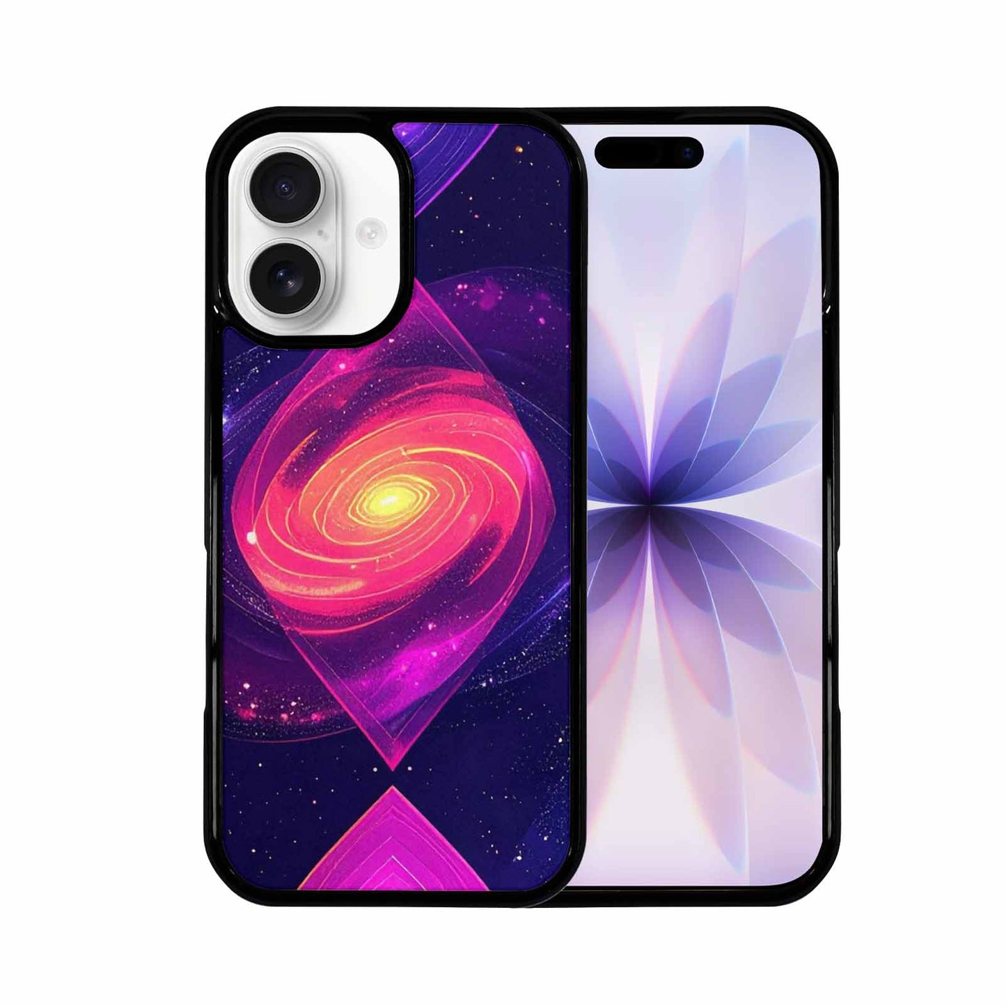 iPhone 17 Case — Rose Galaxy Art Seamless Galaxy Space, Custom Printed Phone Case