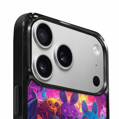 iPhone 17 Pro Max Case — Mixed Toxic Glow Creature Cartoon Cute, Original Design Phone Case