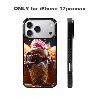 iPhone 17 Pro Max Case — Extreme Close Up Shot Original Art, Personalized Phone Case