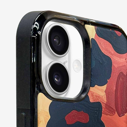 iPhone 16 Plus Case — Leopard Wallpaper Print, Customized Protective Case