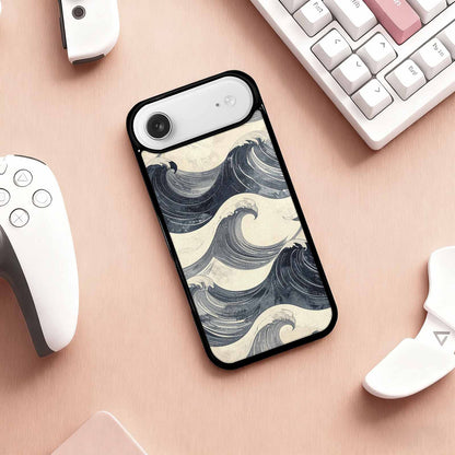 iPhone 17 Air Case — Vintage Americana Wave Retro Vintage, Custom Printed Phone Case