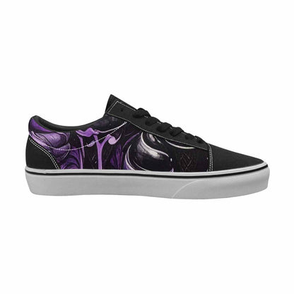 WOMEN'S Ice Cream Motif Lace-Up Canvas Vivid Custom Sneakers