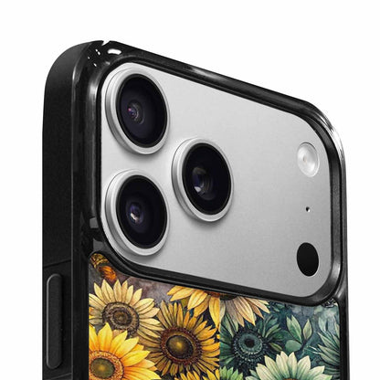 iPhone 17 Pro Max Case — Small Sunflower Pattern, Randomly Floral, Custom Phone Case