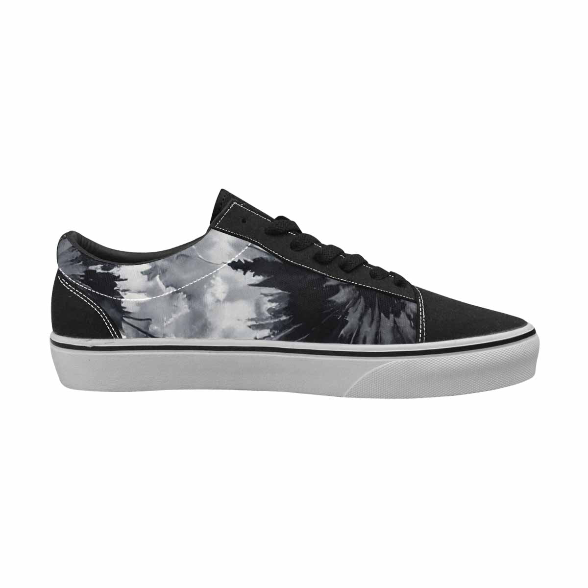 WOMEN'S Tie Dye - Canvas Lace-Up Neon Fantasy Shoes