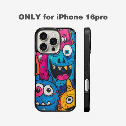 iPhone 16 Pro Case — Goofy Cartoon Monster, Personalized Phone Case