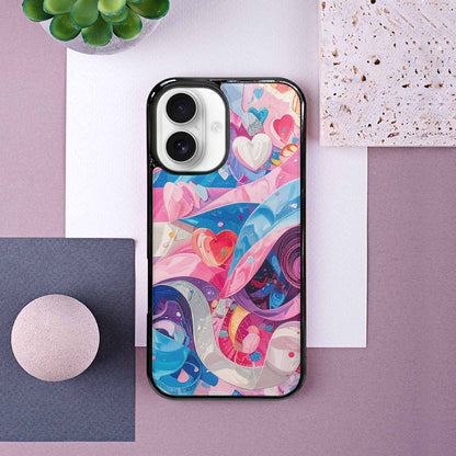 iPhone 16 Case — Transgender Pride Flag Trans Pride Flag, Personalized Phone Case