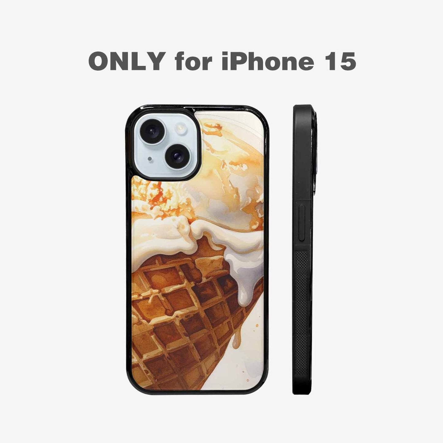 iPhone 15 Case — Extreme Close Up Shot Only Drippig, Custom Designed Case Cover