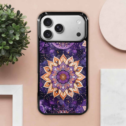 iPhone 17 Pro Max Case — Small Mandala Pattern, Randomly Floral, Custom Art Phone Cover