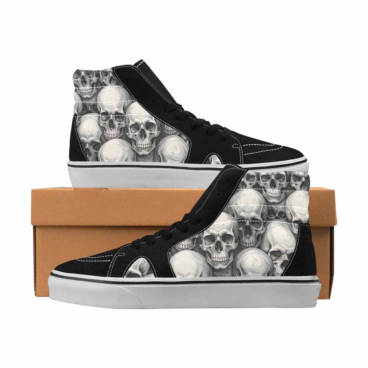 MEN'S Skull Dark Art Gothic Print 1069 Ferion